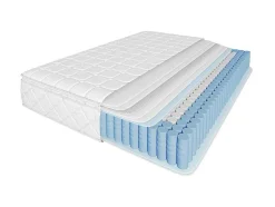 140 X 200 Cm Matras Met 7-Zone Pocketveren En Hr-Foam, 25 Cm Dik - Merax