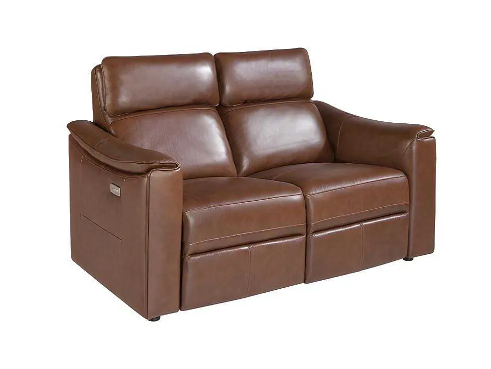 2 Zits Leren Relaxbank 6165 Angel Cerda