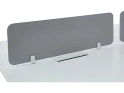 Afscheiding Voor Professioneel Bureau - Stof - Grijs - L110 Cm - Downtown