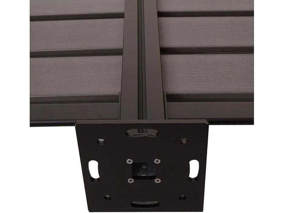 Aluminium Afvalemmerhek Mcw-K57, Grijs