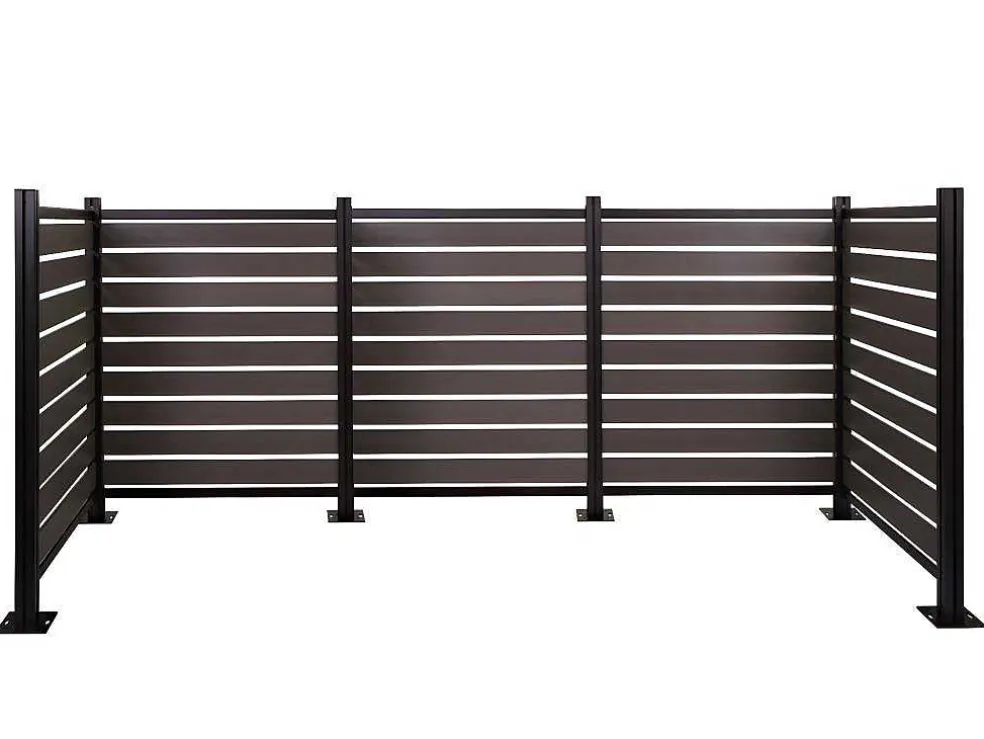 Aluminium Afvalemmerhek Mcw-K57, Grijs