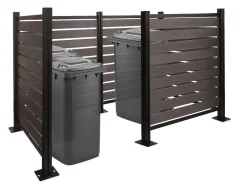 Aluminium Afvalemmerhek Mcw-K57, Grijs