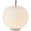 Apple Tafellamp, Chroom, Wit, 30X30X35 Cm, Epikasa