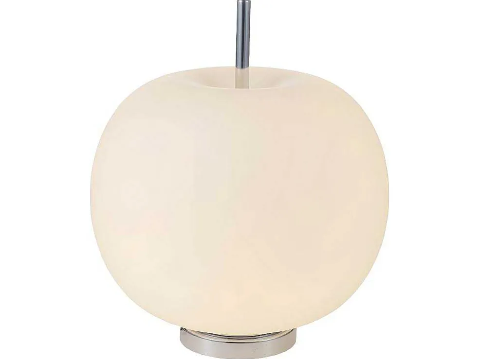 Apple Tafellamp, Chroom, Wit, 30X30X35 Cm, Epikasa