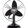 Aura Ventilator, Zwart, 32,6X41X25,3 Cm, Bimar
