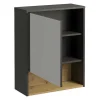 Badkamer Muurkast - Antraciet - 60 Cm - Yangra