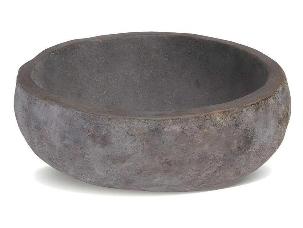 Badkamermeubel Met Wastafel Van Steen - Eiken Fineer - 80 Cm - Cosmoti