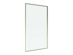 Badscherm Goudkleurig Industriele Stijl 80 X 140 Cm Gehard Glas Bradenton