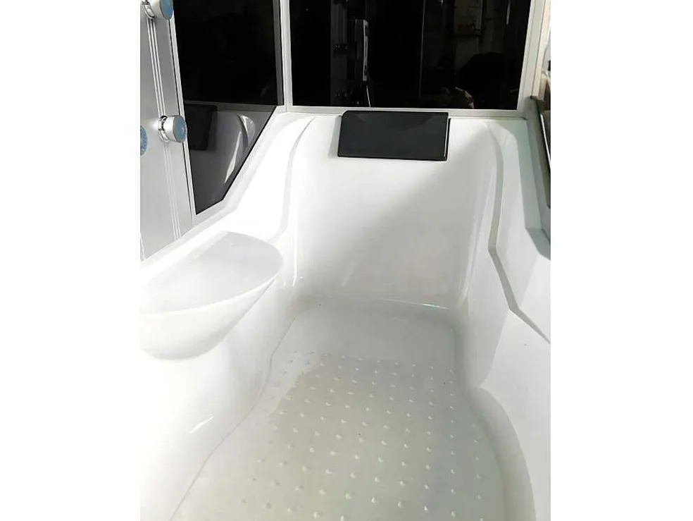 Baignoire-Douche Hydromassagehoek Chromotherapie 170 X 90 Cm - Raven