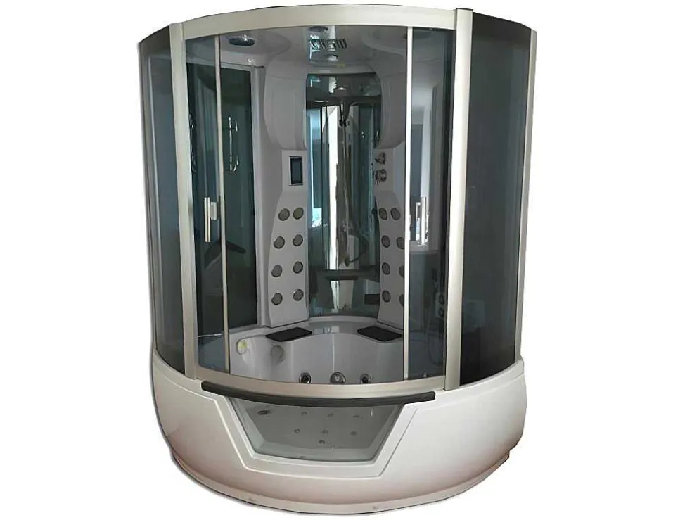 Baignoire-Douche Hydromassagehoek 150 X 150 Cm Narciso