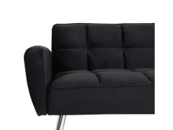Bank Mcw-K19, Fluweel Zwart