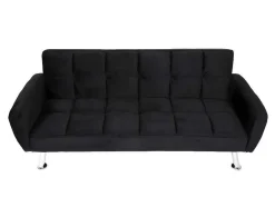 Bank Mcw-K19, Fluweel Zwart