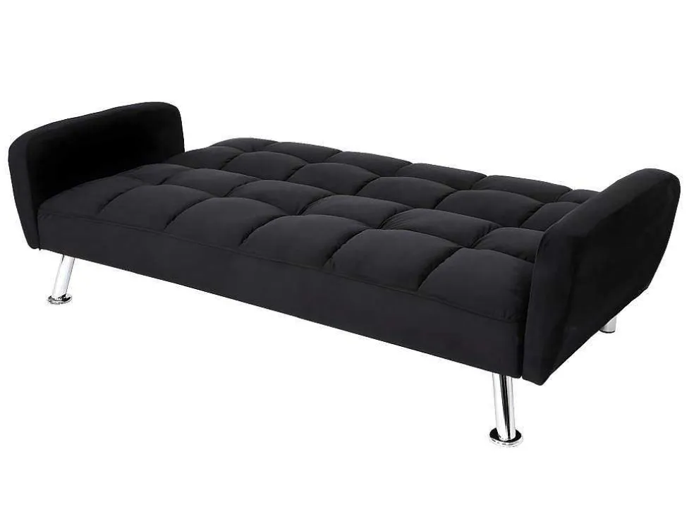 Bank Mcw-K19, Fluweel Zwart