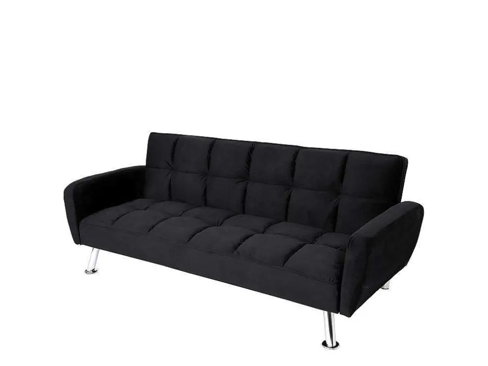 Bank Mcw-K19, Fluweel Zwart
