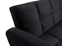 Bank Mcw-K19, Fluweel Zwart