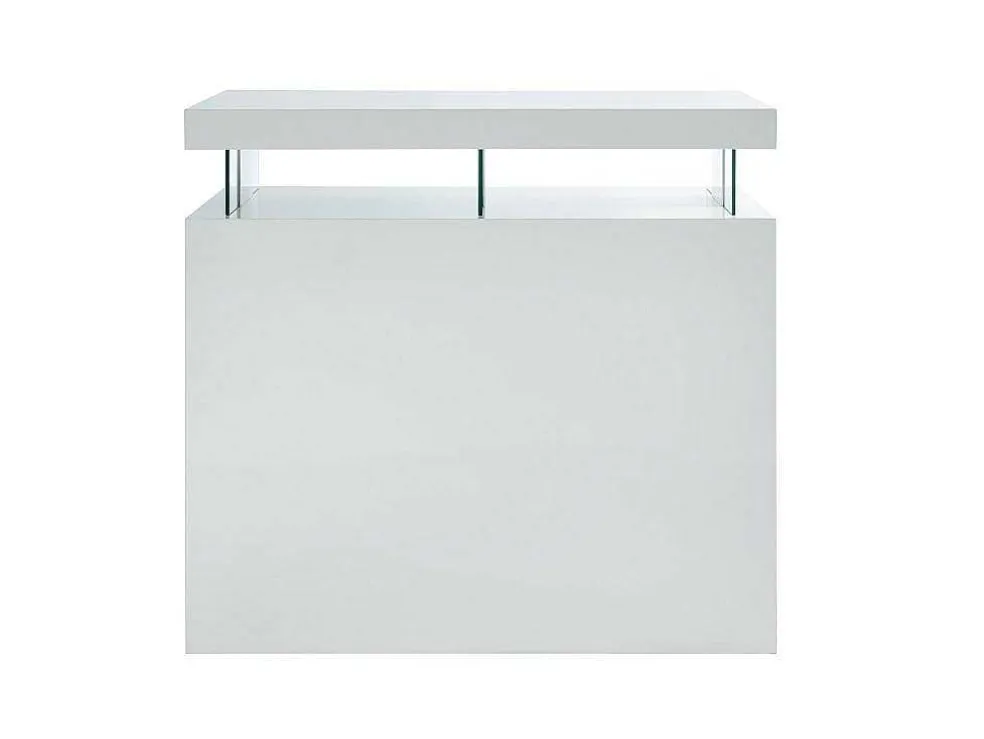 Barmeubel Fabio - Mdf Witgelakt - Met Ledverlichting