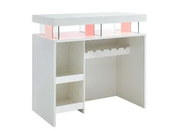Barmeubel Fabio - Mdf Witgelakt - Met Ledverlichting