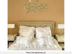 Bed Met Opbergruimte - Stof - Kleur: Champagne - 180 X 200 Cm - Leopold