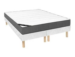 Bedbodem + Matras 180 X 200 Cm Pocketvering 7 Zones En Hr-Schuim Dikte 26 Cm - Audace Van Palacio