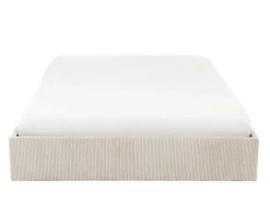 Bedbodem Met Opbergruimte 140 X 190 Cm Van Beige Ribfluweel - Pontos Van Ysmee