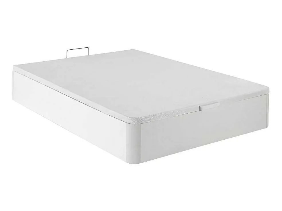 Bedbodem Met Opbergruimte Hestia Van Ysmee - Mat Wit - 140 X 190 Cm