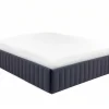 Bedbodem Met Opbergruimte 160 X 200 Cm Van Grijs Velours - Sethi Van Dreamea