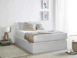 Bedbodem Met Opbergruimte Hestia Van Ysmee - Mat Wit - 160 X 200 Cm