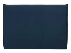 Bedhoofd 160 Cm - Fluweel - Middernachtsblauw - Ambrilia