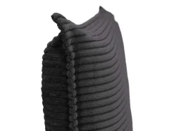 Bedhoofd 180 Cm - Ribfluweel - Antraciet Grijs - Ambrilia