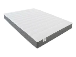 Bedset 160 X 200 Cm - Bedbodem Met Lichte Houtlook En Opbergruimte + Matras In Schuim Met Hoge Dichtheid - Heaven Van Dreamea Play