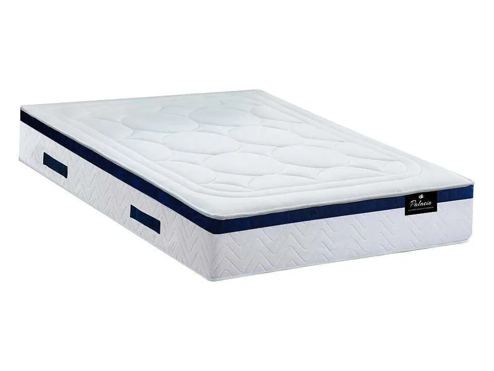 Bedset 180 X 200 Cm - Witte Bedbodem Met Opbergruimte + Matras Met Pocketveren - Marquis Van Dreamea Play