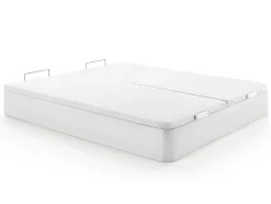 Bedset 180 X 200 Cm - Witte Bedbodem Met Opbergruimte + Matras Met Pocketveren - Marquis Van Dreamea Play