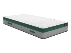 Bedset 90 X 190 Cm - Witte Bedbodem Met Opbergruimte + Matras Met Pocketveren - Prestige Van Ysmee Play