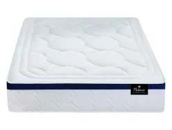 Bedset 140 X 190 Cm - Witte Bedbodem Met Opbergruimte + Matras Met Pocketveren - Marquis Van Dreamea Play