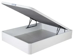 Bedset 140 X 190 Cm - Witte Bedbodem Met Opbergruimte + Matras Met Pocketveren - Marquis Van Dreamea Play