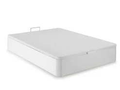 Bedset 160 X 200 Cm - Witte Bedbodem Met Opbergruimte + Matras Met Pocketveren - Marquis Van Dreamea Play