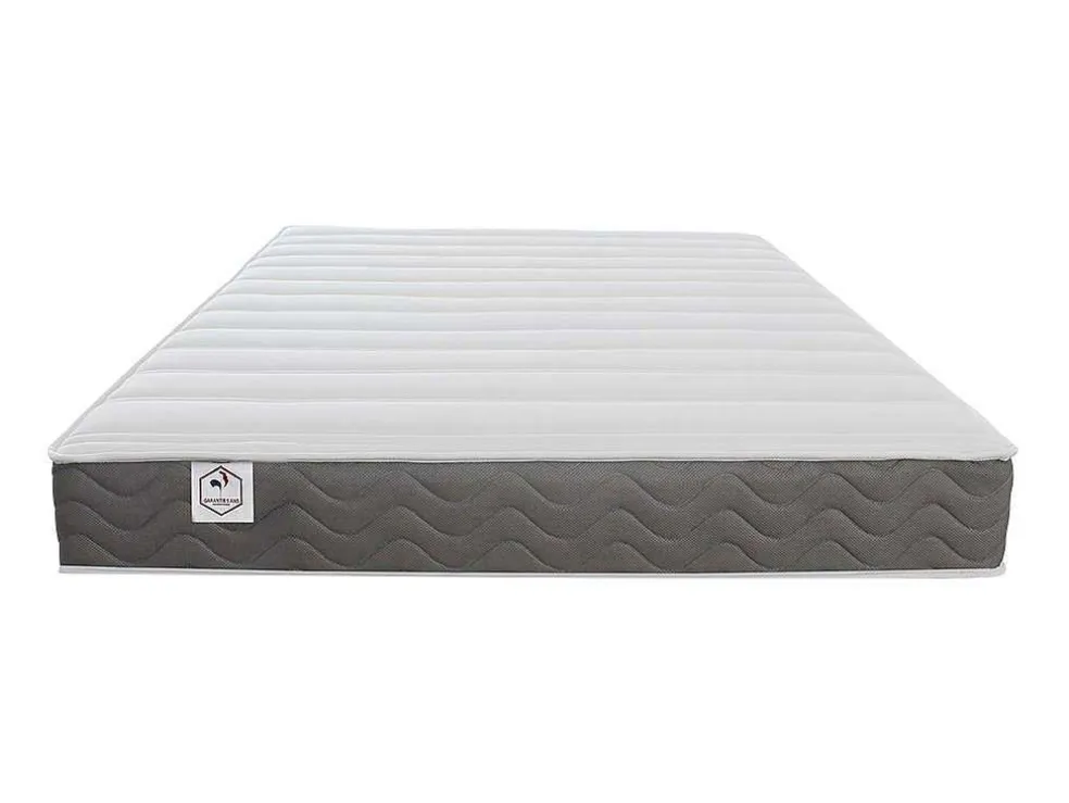 Bedset 140 X 190 Cm - Witte Bedbodem Met Opbergruimte + Matras In Schuim Met Hoge Dichtheid - Heaven Van Dreamea Play