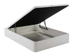 Bedset 160 X 200 Cm - Witte Bedbodem Met Opbergruimte + Matras In Schuim Met Hoge Dichtheid - Heaven Van Dreamea Play
