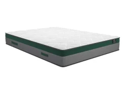 Bedset 160 X 200 Cm - Witte Bedbodem Met Opbergruimte + Matras Met Pocketveren - Prestige Van Ysmee Play