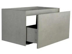 Betongrijs Hangmeubel Onder Wastafel, 80 Cm - Sosthene