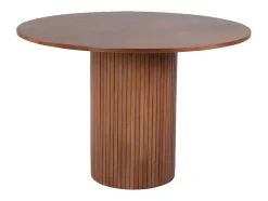 Bianca Eetkamertafel O110Cm Eik Fineer.