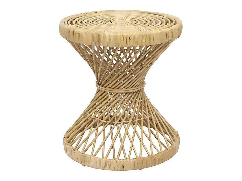 Bijzettafel Giali - Rotan - Naturelkleur