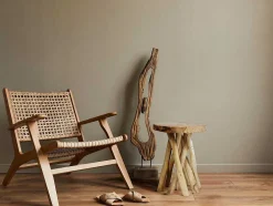 Bijzettafel Van Teakhout - Kleur: Naturel - Gayana