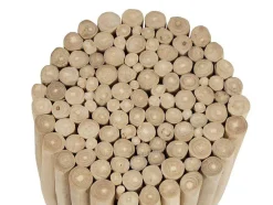 Bijzettafel Van Teakhout - Kleur: Naturel - Lutiana