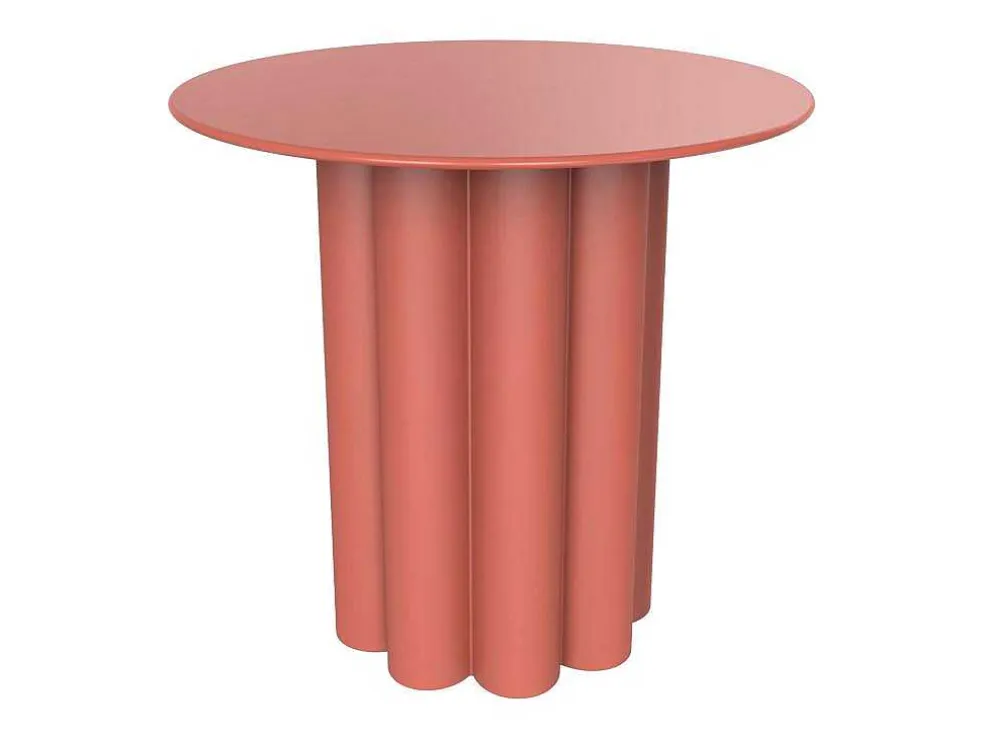 Bijzettafeltje Van Metaal - Terracotta - Gavopi