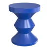 Bijzettafeltje Van Metaal - Blauw - Zolimi