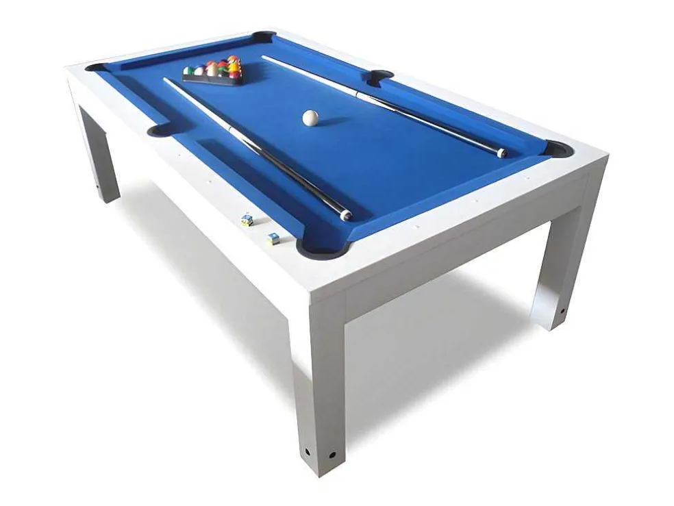 Biljart Snooker Tafel Moduleerbaar - Regelbare Hoogte - 207 X 114 X 79 Cm