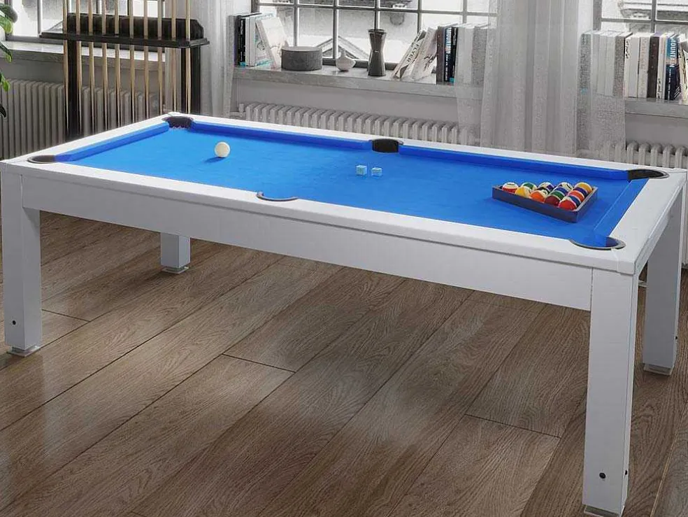 Biljart Snooker Tafel Moduleerbaar - Regelbare Hoogte - 207 X 114 X 79 Cm