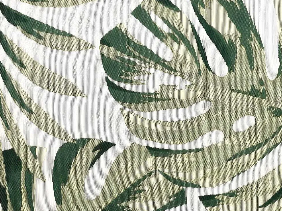Binnen- Of Buitentapijt Etnische Stijl Bloemenmotief Palmo - 150 X 200 Cm - Groen
