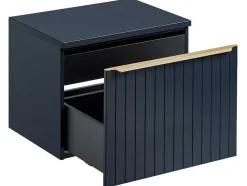 Blauw Gestreept Onderbouw Wastafelmeubel - 60 Cm - Josepha